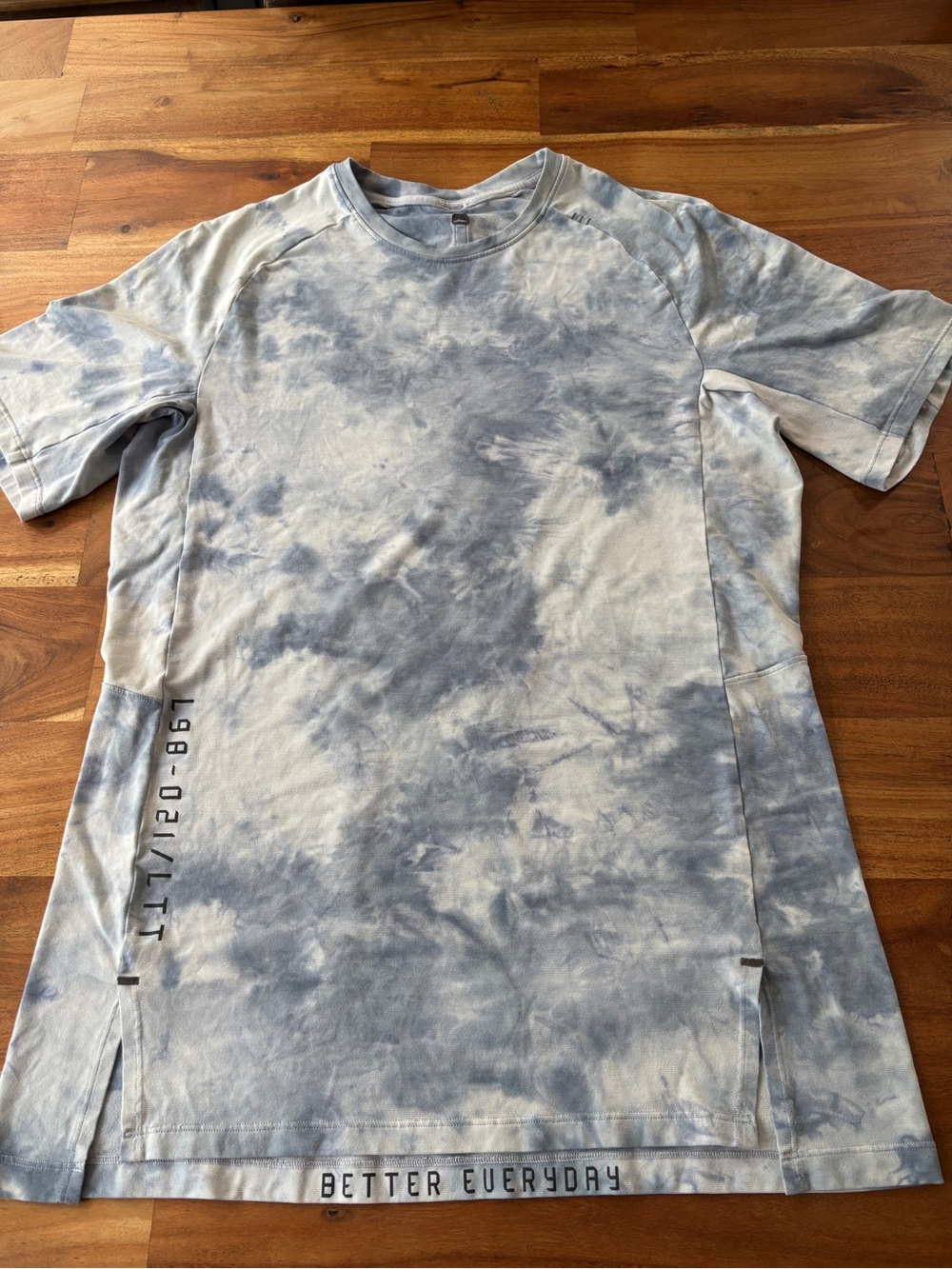Lululemon Better Everyday Tie Dye Tee Blue/Gray - S*
